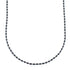 Hematite Authentic Sterling Silver Native American Bead Necklace AX128222